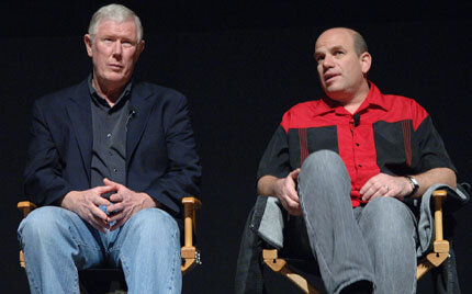 David Simon and Edward Burns